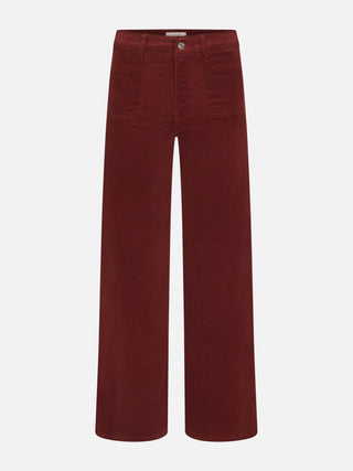 Frame Le Slim Palazzo Corduroy - Wine