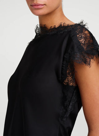 A.L.C. Luna Top - Black
