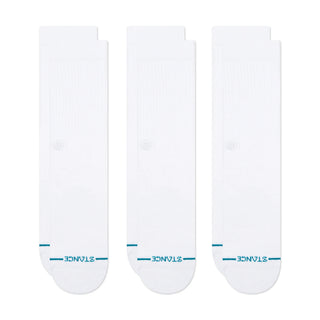 Stance Icon 3 Pack - White - Medium