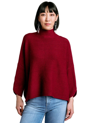 Kerisma Boho Sweater - Plum Berry