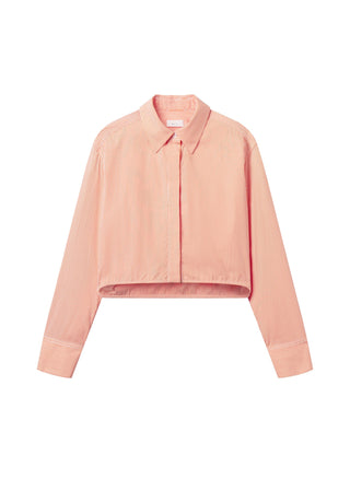 Maude Top - Persimmon/White