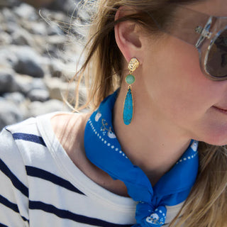 Mignonne Gavigan Sintra Earrings - Blue Multi