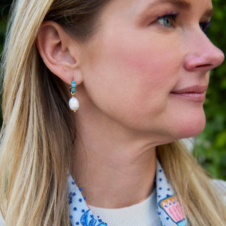 Mignonne Gavigan Gracen Earrings - Blue Multi
