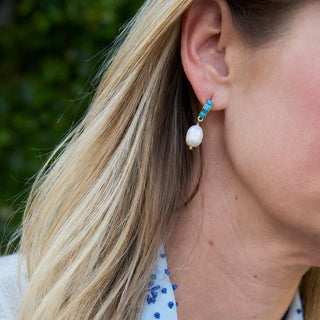 Mignonne Gavigan Gracen Earrings - Blue Multi