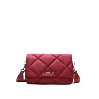 MZ Wallace Madison Flap Crossbody - Claret