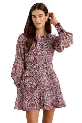 Marie Oliver Hughes Dress - Wisteria