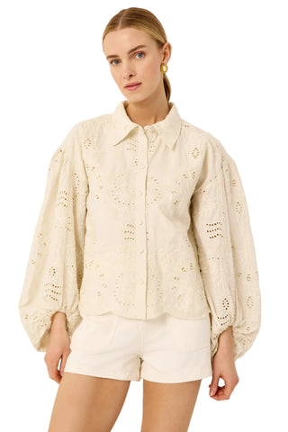 Marie Oliver Ivana Blouse - Ivory