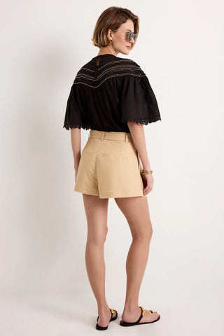 Marie Oliver Tatiana Top - Caviar