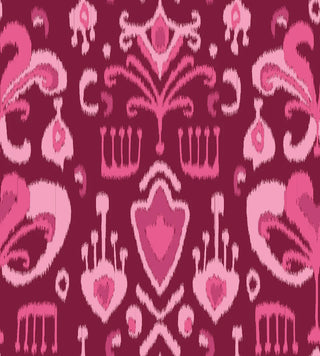 Birdie Dress - Merlot Ikat