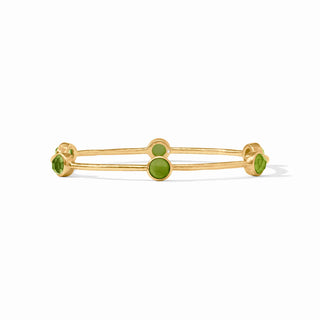 Milano Luxe Bangle - Iridescent Palmetto Green