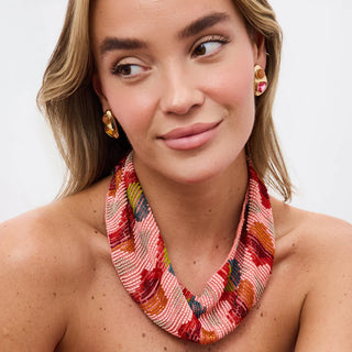 Clara Studs - Orange Gold