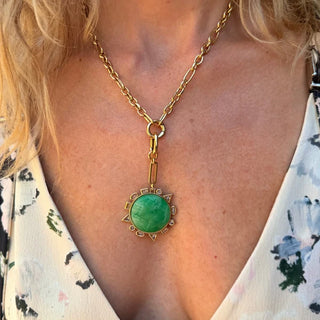 Mignonne Gavigan Mini Odyssey Necklace - Green Multi