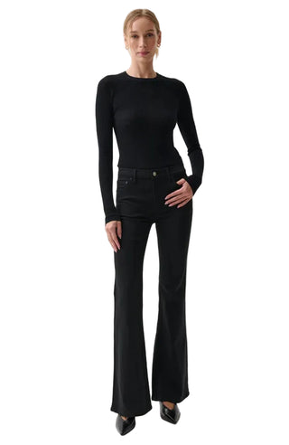 Pistola Kinsley Mid Rise Ultra Flare - Noir