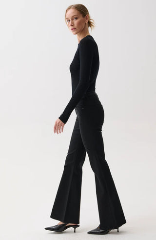 Pistola Kinsley Mid Rise Ultra Flare - Noir