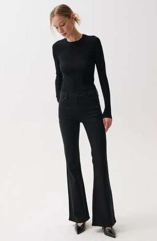 Pistola Kinsley Mid Rise Ultra Flare - Noir