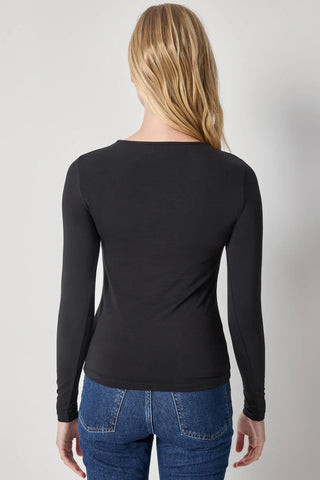 Lilla P Long Sleeve Crew - Black