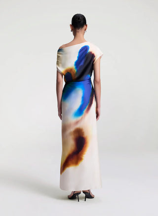 Penny Dress - Lapis Multi