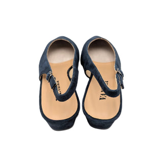 Nadal Flat - Navy Suede