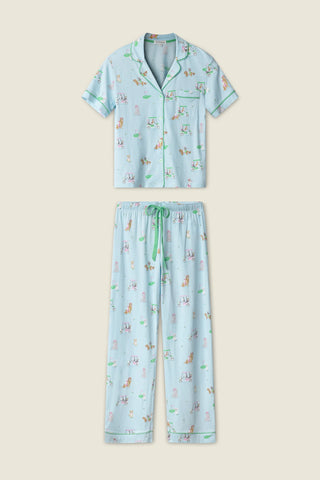 PJ Set Whimsey Set - Light Blue