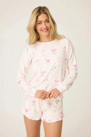 Pretty Punch PJ Set - Baby Pink