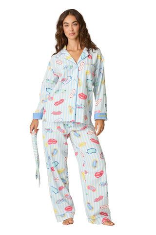 PJ Salvage - PJ Set Flannels - Breeze