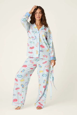 PJ Salvage - PJ Set Flannels - Breeze