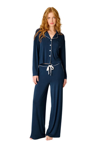 Pj Salvage PJ Set Soiree Dreams - Deep Navy