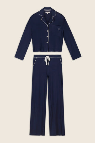 Pj Salvage PJ Set Soiree Dreams - Deep Navy
