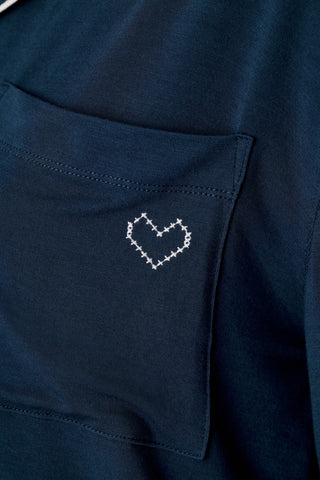 Pj Salvage PJ Set Soiree Dreams - Deep Navy