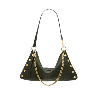Kyle Med - Twin Crest Pebble/Brushed Gold