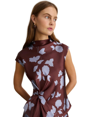 Tanya Taylor Robin Top - Deep Redwood Multi