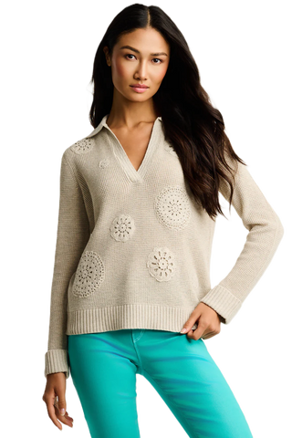 Knit Bliss Sweater - Almond