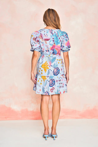 Sheridan French Blake Dress - Azure Garden Bouquet