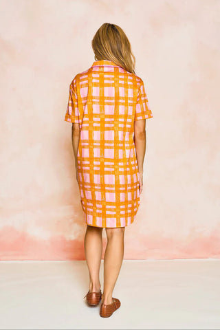 Rhodes Dress - Blossom Gingham