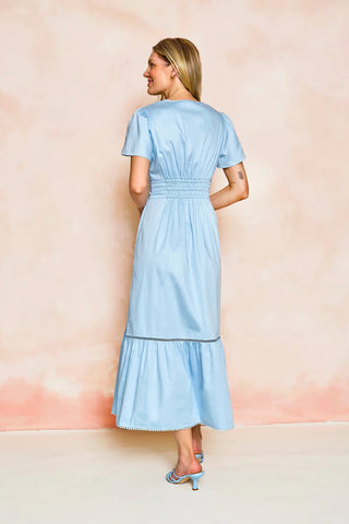 Sheridan French - Eloise Dress - Porcelain Sky