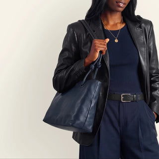 Hobo Softie Tote - Ink Navy