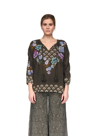 Margot Blouse - Rosin