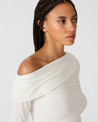 Steve Madden Ryder Knit Top - Cream