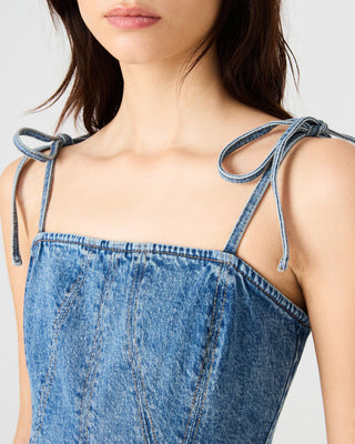 Steve Madden Meaghan Dress - Blue Heather