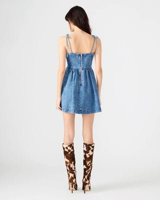 Steve Madden Meaghan Dress - Blue Heather