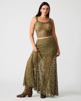 Steve Madden Mirabel Skirt - Mountain Green