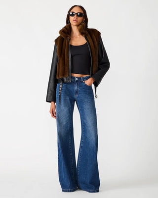 Steve Madden Ryland Jacket - Fur Print