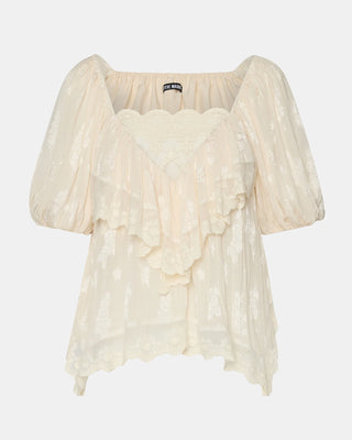 Steve Madden Vickie Top - Cream