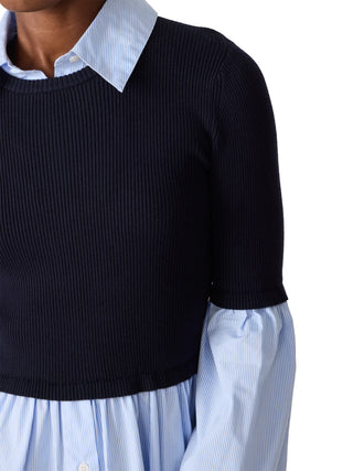 Steve Madden Lenny Knit Top - Midnight