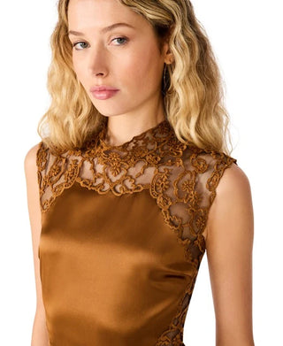 Steve Madden Maribella Dress - Burnt Caramel