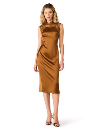 Steve Madden Maribella Dress - Burnt Caramel
