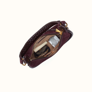 Hobo Mia Small Hobo - Dark Cherry