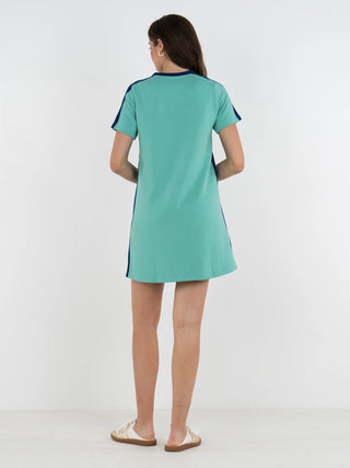 Emily McCarthy Go Go Dress - Aqua