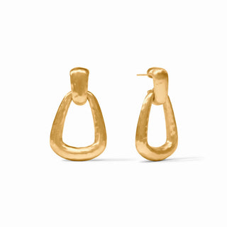 Sahara Demi Doorknocker Earring - Gold