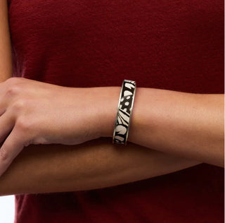 Brackish Thin Cuff - Silver Homer